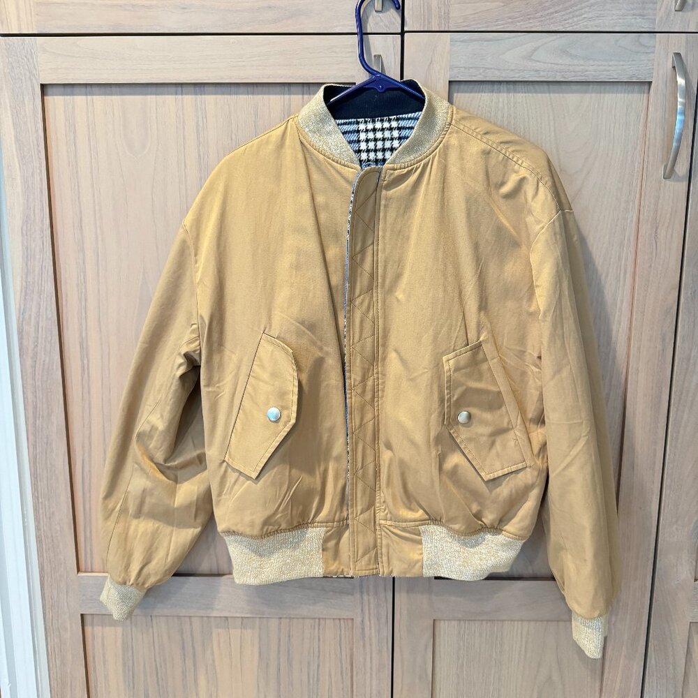 Unique Reversable Women's Bomber Jacket